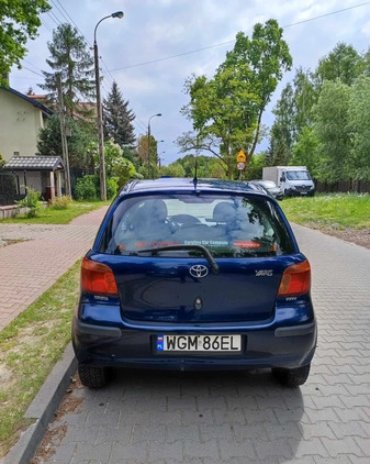 Toyota Yaris cena 4700 przebieg: 233000, rok produkcji 2003 z Muszyna małe 106